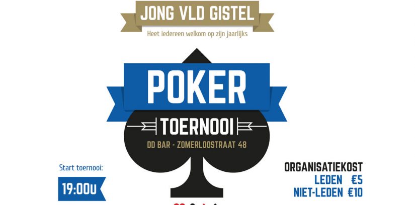 Affiche Pokertoernooi 2018